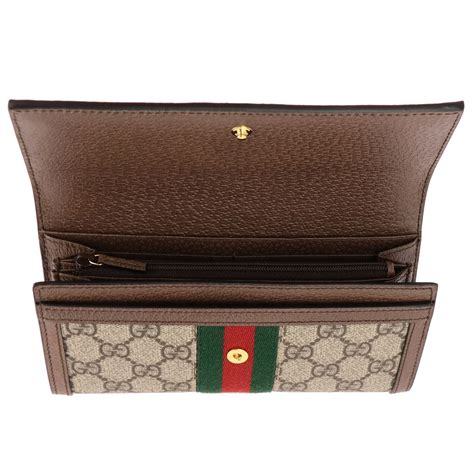 gucci carteras de mujer|cartera de piel para hombre.